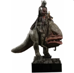 Hot Toys The Mandalorian The Mandalorian And Blurrg 1/6th Scale Figure Set