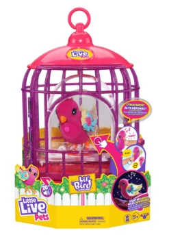 Little Live Pets Lil' Bird & Bird Cage Polly Pearl