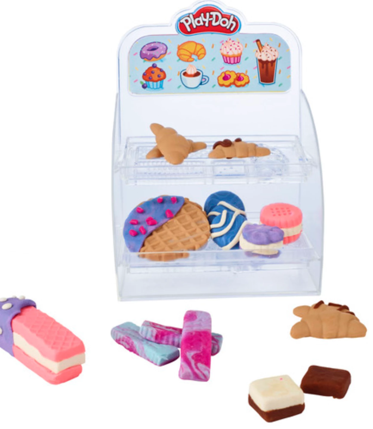 Play-Doh Kitchen Creations Super Colourful Cafe Playset - Image 10