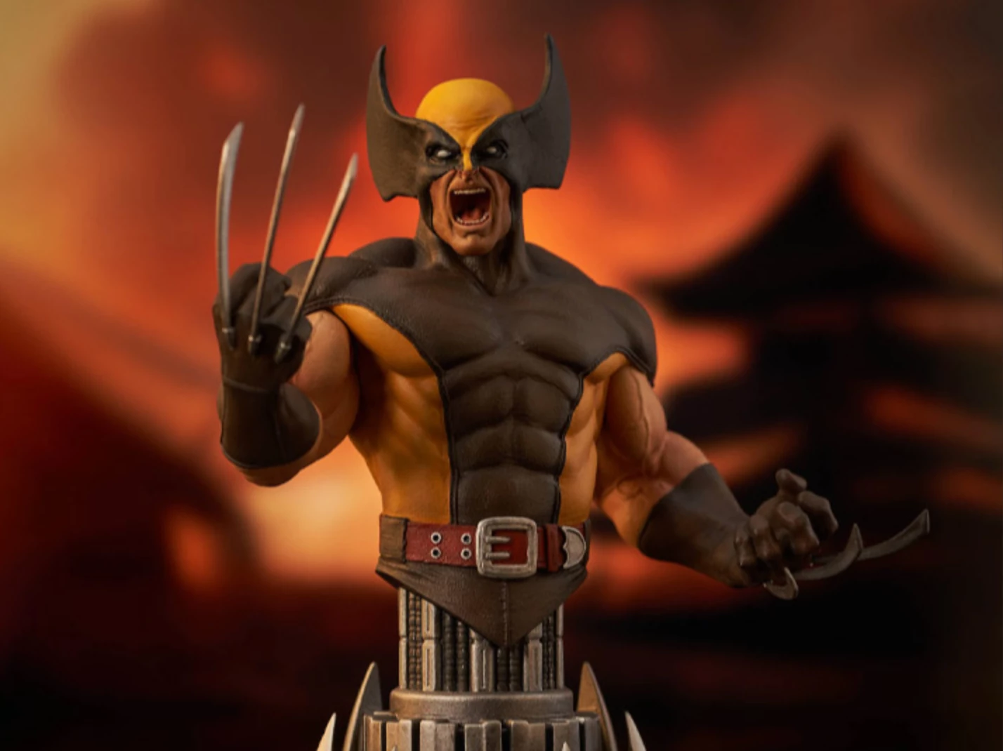 Marvel Comics Wolverine (Brown) 1/7 Scale Limited Edition Bust - Image 2