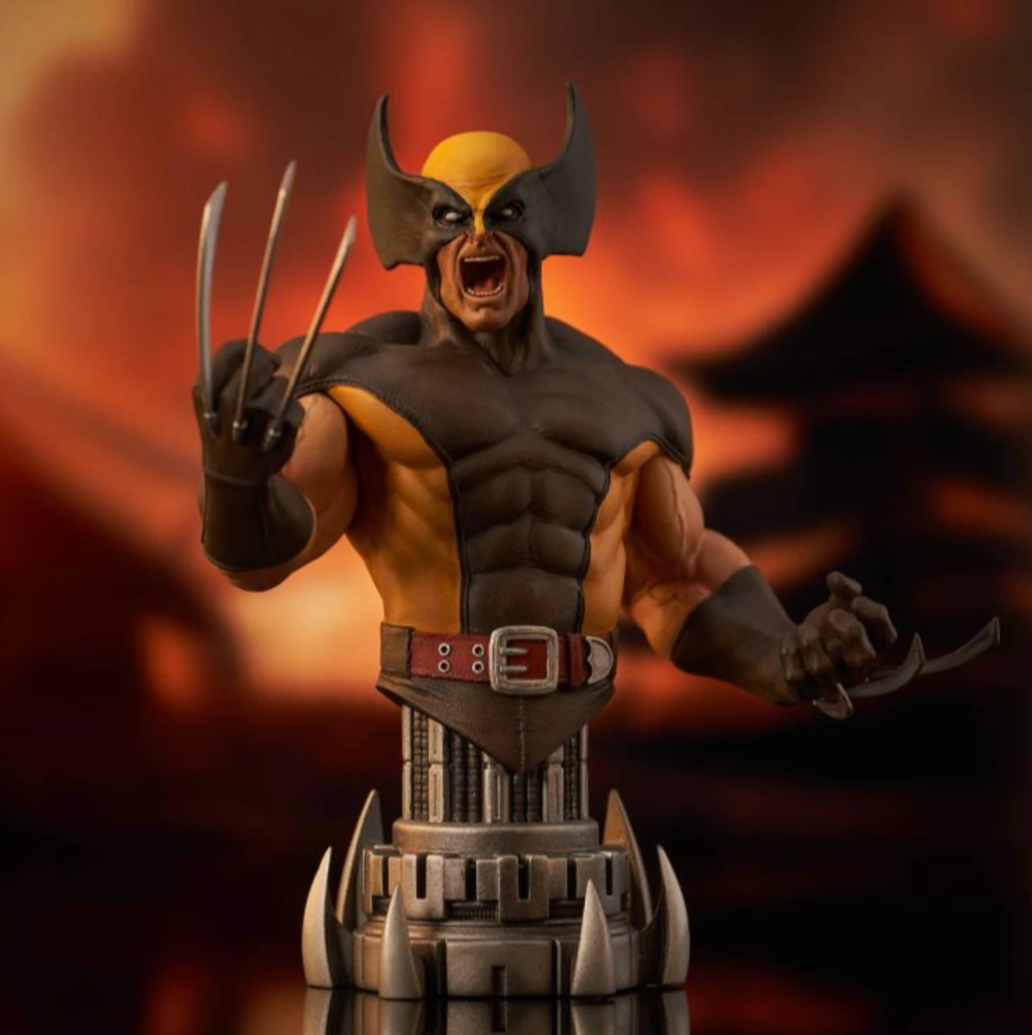 Marvel Comics Wolverine (Brown) 1/7 Scale Limited Edition Bust - Image 3
