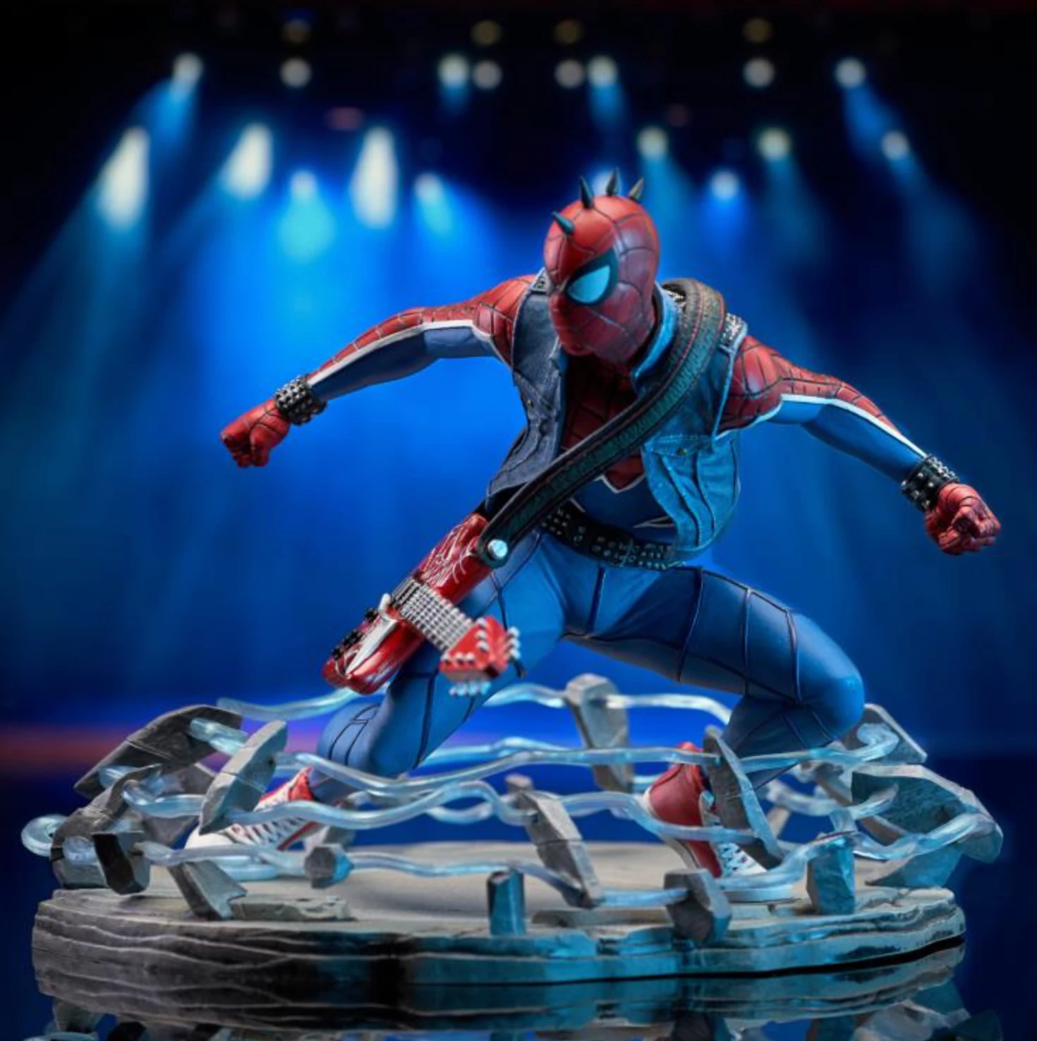 Spider-Man (2018 Video Game) Gallery Spider-Punk Figure - Image 4