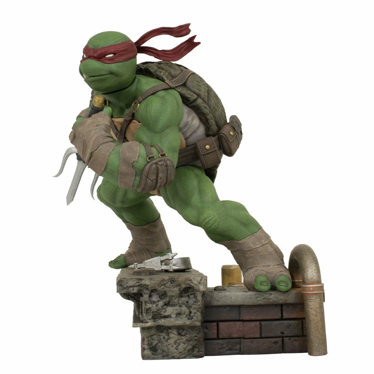 Diamond Select Teenage Mutant Ninja Turtles Gallery Raphael Figure Diorama - Image 4