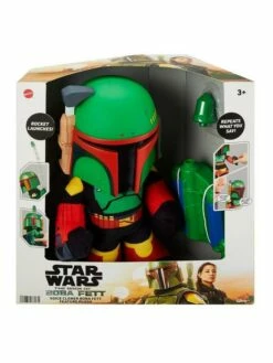 Star Wars Boba Fett Voice Cloner Feature Plush