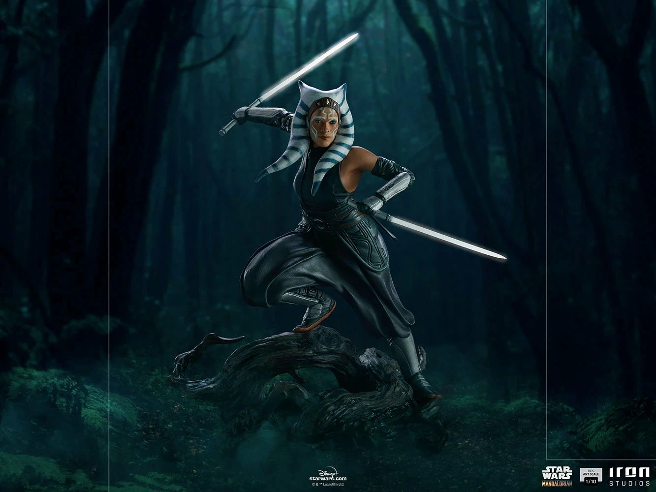Iron Studios Star Wars 1/10 Art Scale Limited Edition Ahsoka Tano Statue - Image 3