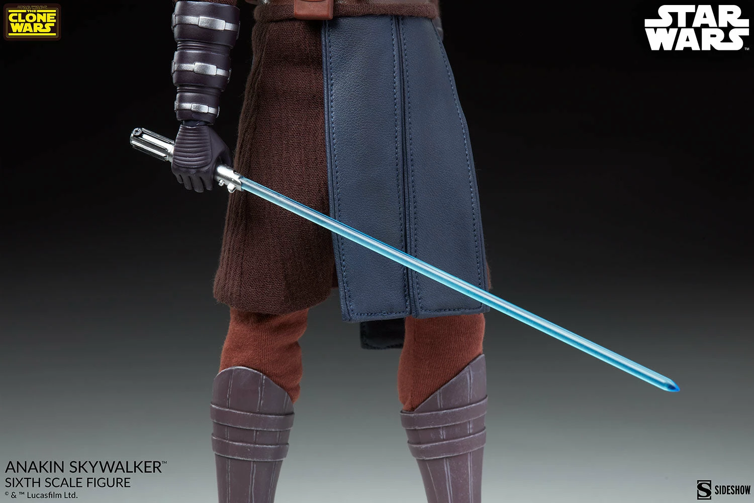 Sideshow Star Wars The Clone Wars Action Figure 1/6 Scale Anakin Skywalker - Image 11