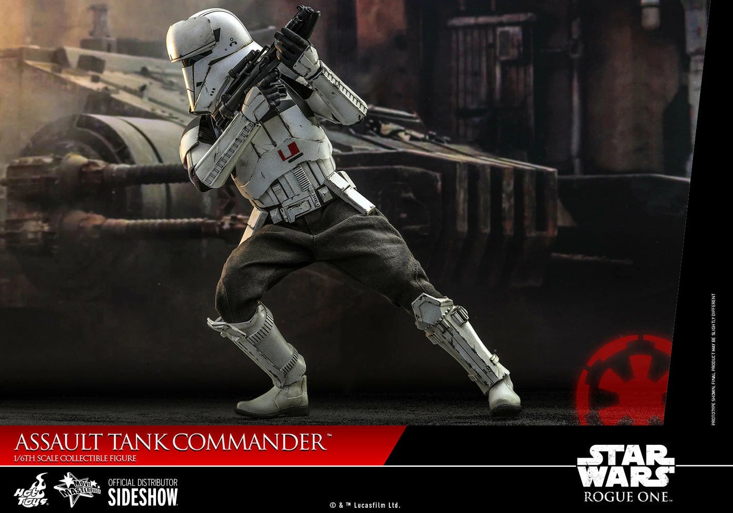 Hot Toys Star Wars Rogue One Assault 1/6 Scale Action Figure Tank Commander - Image 12