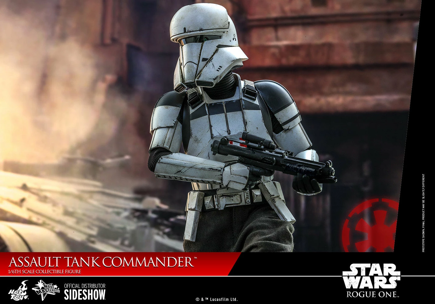 Hot Toys Star Wars Rogue One Assault 1/6 Scale Action Figure Tank Commander - Image 13