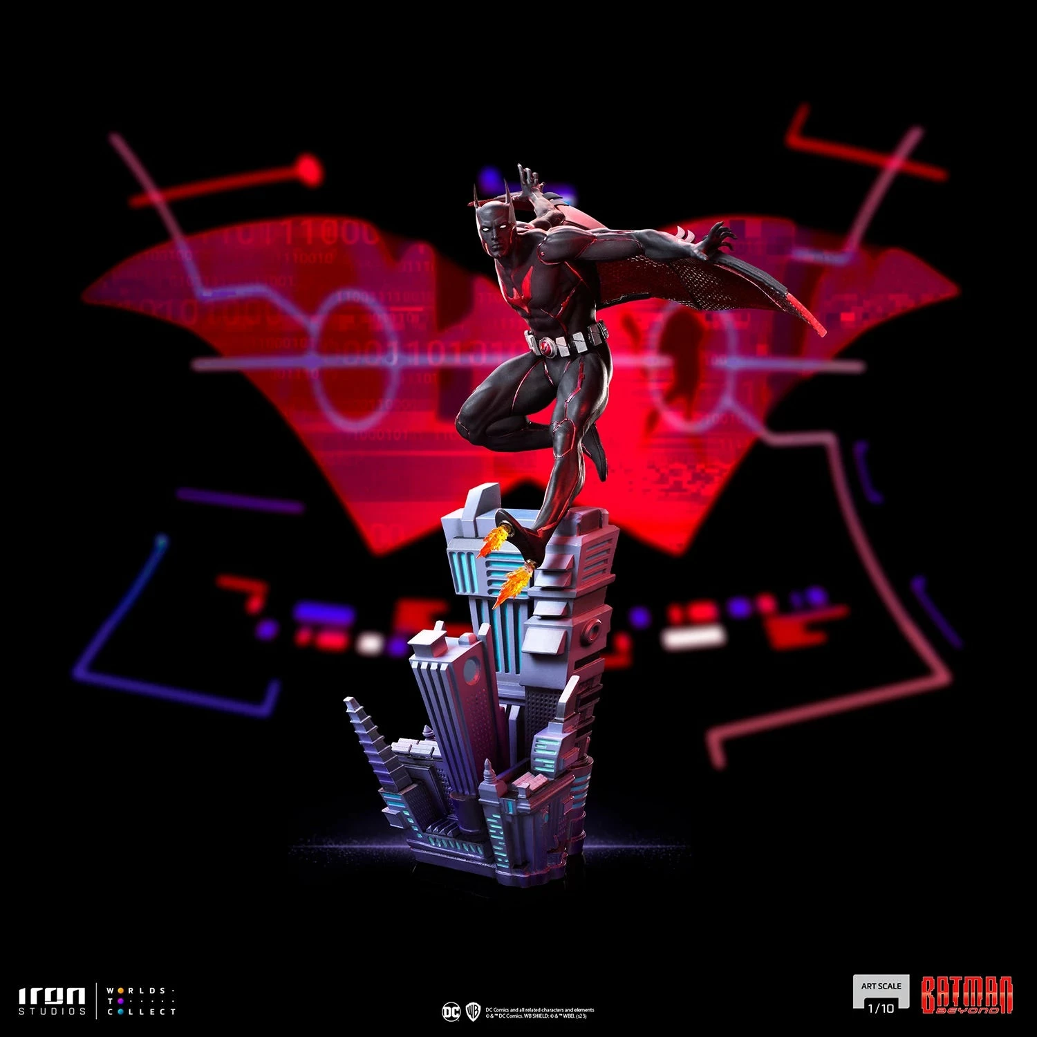 Iron Studios Batman Beyond Batman 1/10 Art Scale Statue - Image 2