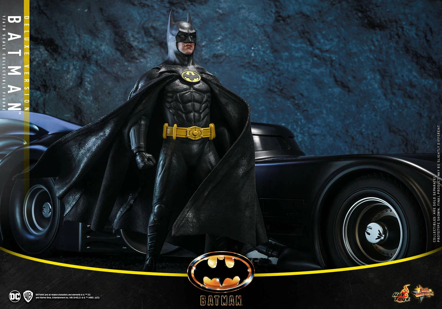 Hot Toys 1/6th Scale Figure DC 1989 Deluxe Batman - Image 4