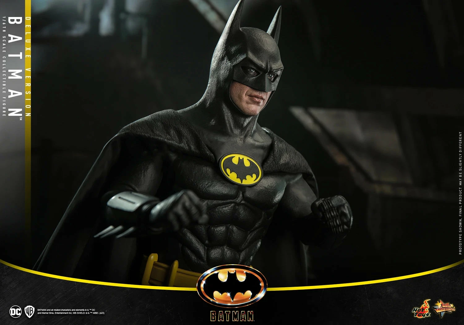 Hot Toys 1/6th Scale Figure DC 1989 Deluxe Batman - Image 11