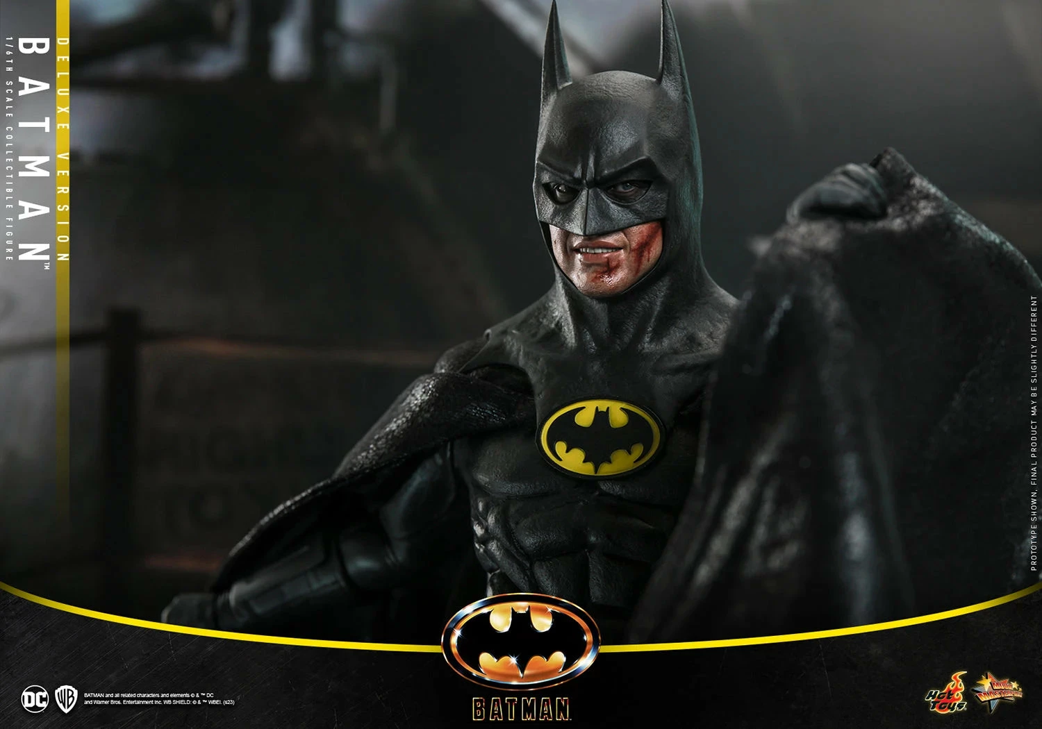 Hot Toys 1/6th Scale Figure DC 1989 Deluxe Batman - Image 6