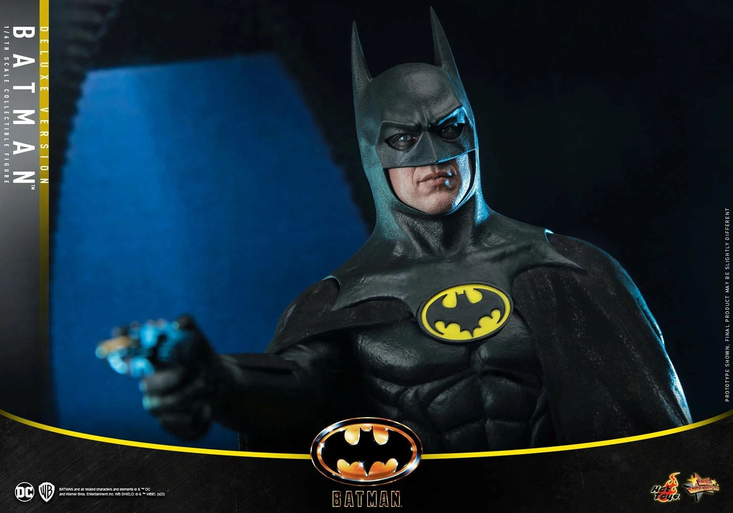 Hot Toys 1/6th Scale Figure DC 1989 Deluxe Batman - Image 7