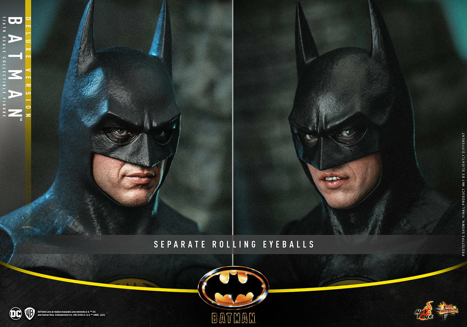 Hot Toys 1/6th Scale Figure DC 1989 Deluxe Batman - Image 13