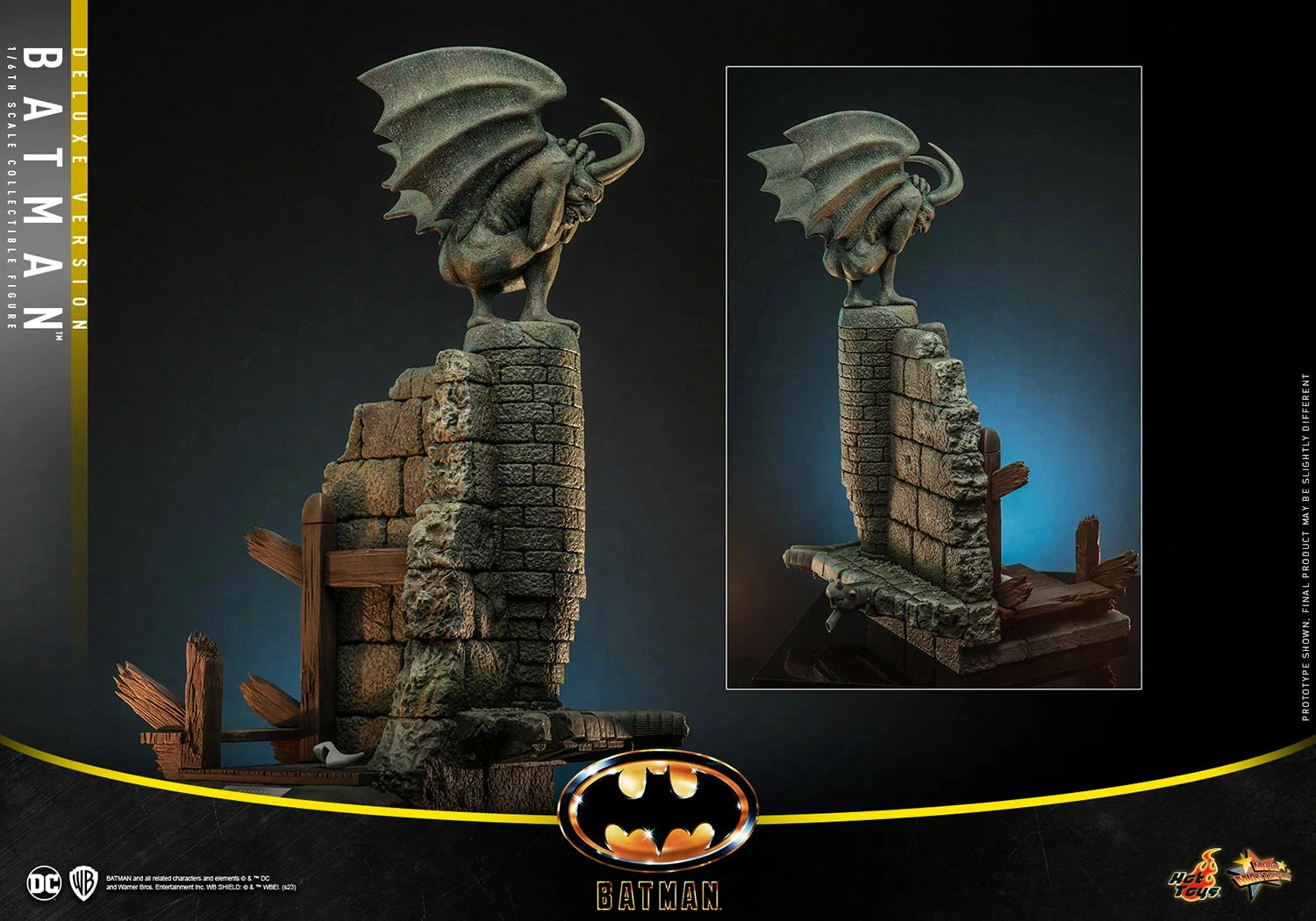 Hot Toys 1/6th Scale Figure DC 1989 Deluxe Batman - Image 15