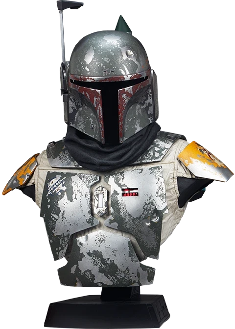 Sideshow The Mandalorian Boba Fett 1:1 Life-Size Scale Bust *SPECIAL ORDER REQUEST