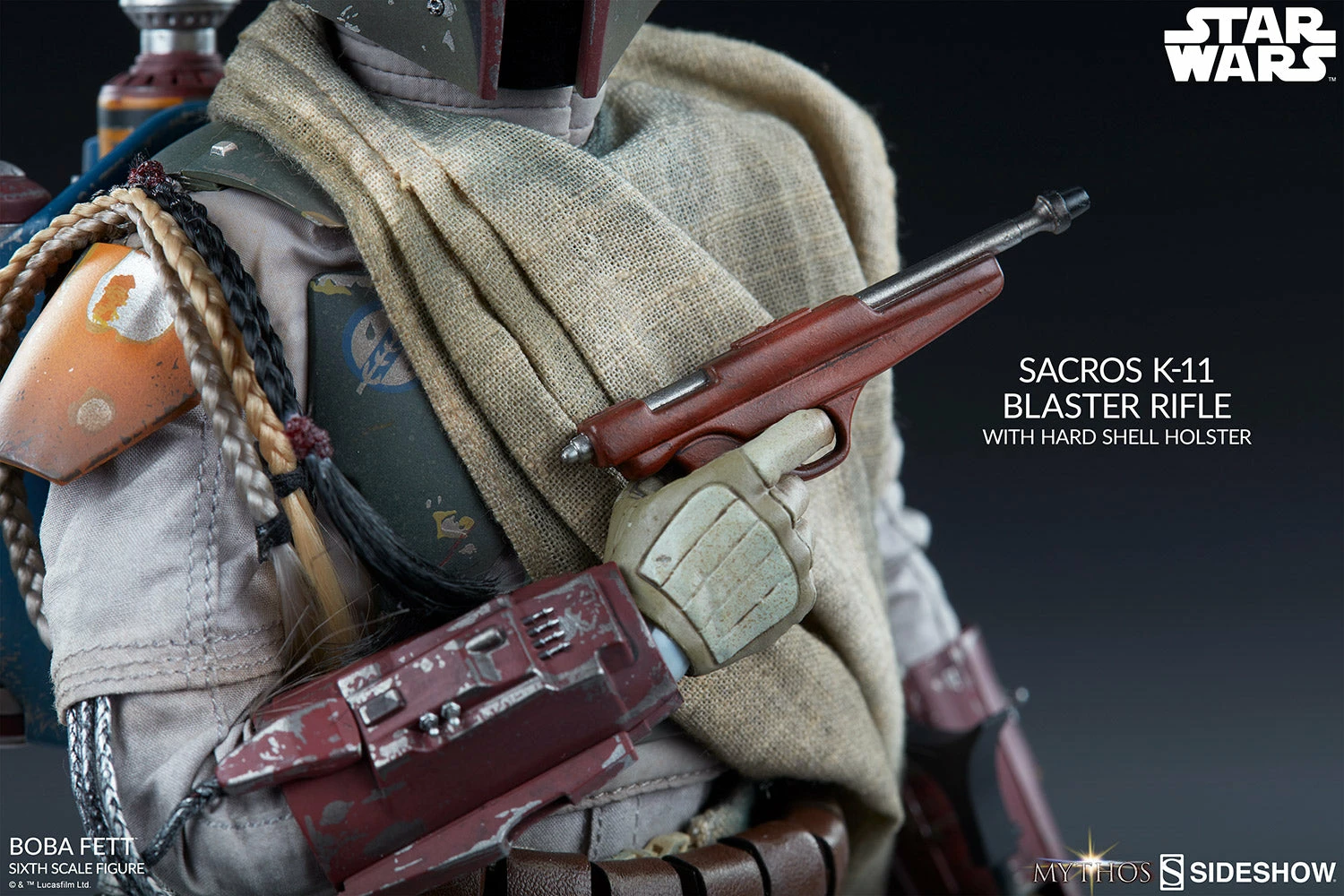 Sideshow Star Wars 1/6 Scale Action Figure Boba Fett - Image 4