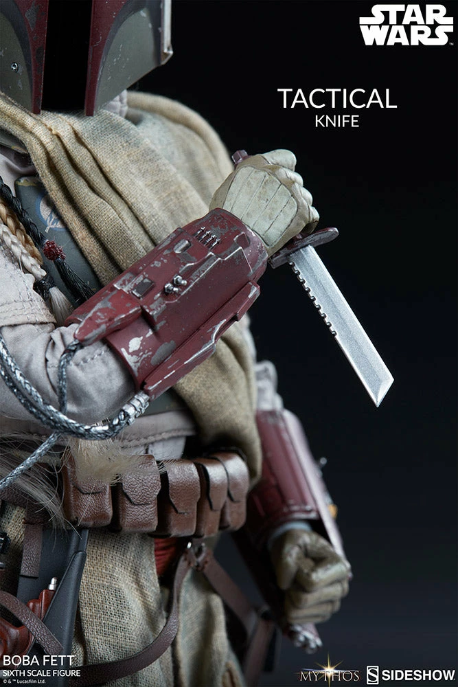 Sideshow Star Wars 1/6 Scale Action Figure Boba Fett - Image 12