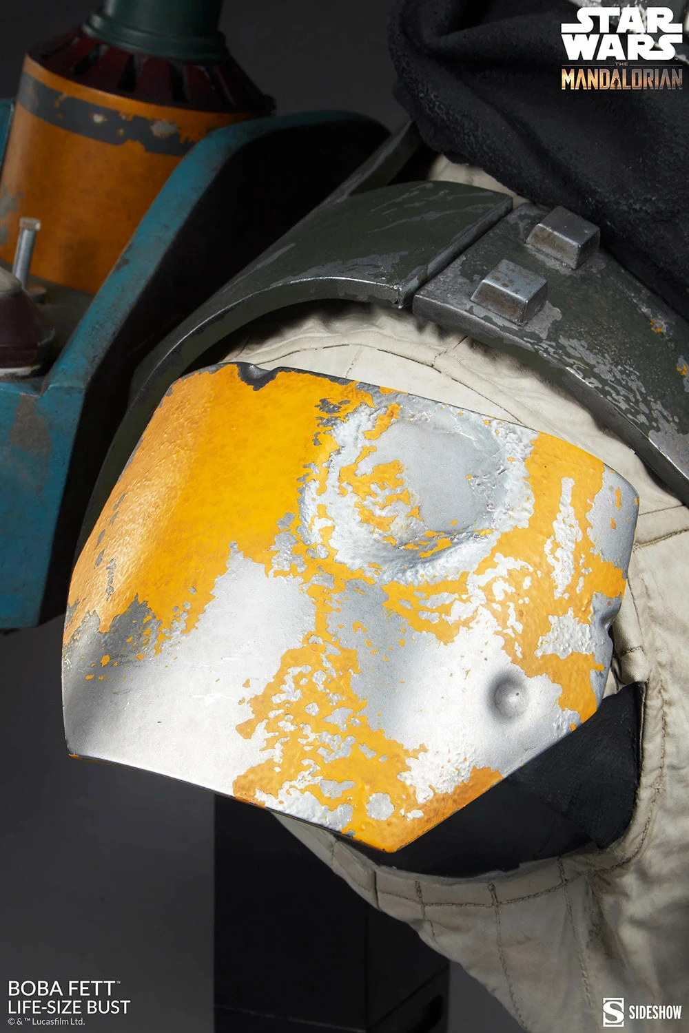 Sideshow The Mandalorian Boba Fett 1:1 Life-Size Scale Bust *SPECIAL ORDER REQUEST - Image 12