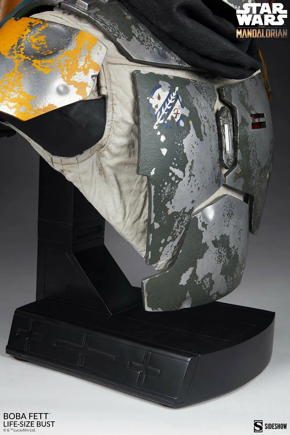 Sideshow The Mandalorian Boba Fett 1:1 Life-Size Scale Bust *SPECIAL ORDER REQUEST - Image 14
