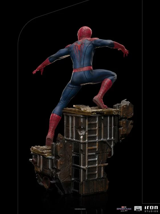 Iron Studios Spider-Man: No Way Home Diorama Series Spider-Man (Peter #3) 1/10 Art Scale Limited Edition Statue - Image 11