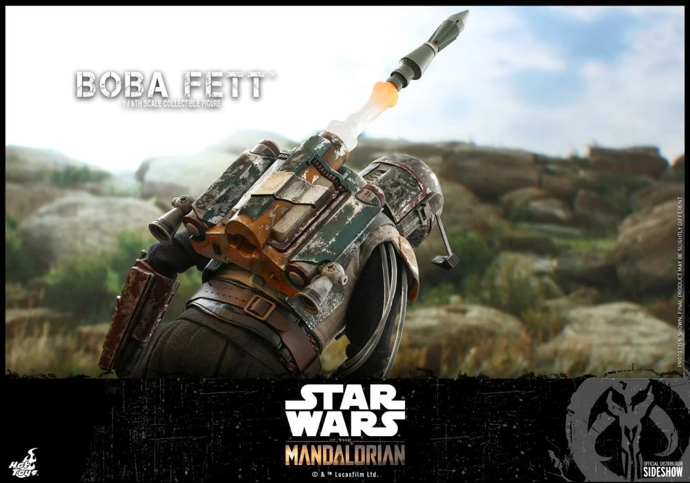 Hot Toys The Mandalorian Boba Fett 1/6th Scale Action Figure - Image 18