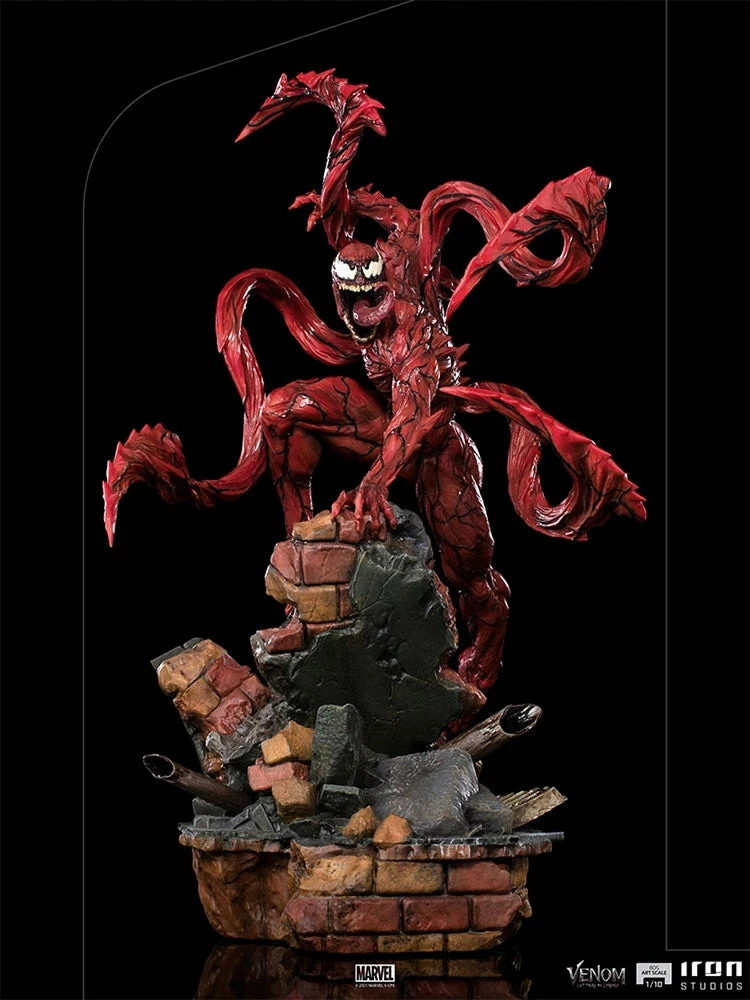 Iron Studios Venom Let There Be Carnage 1/10 Art Scale Limited Edition Carnage Statue - Image 10