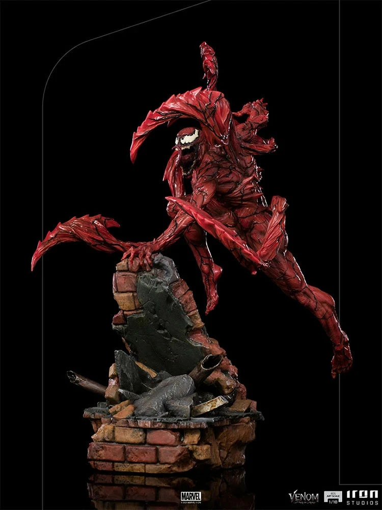 Iron Studios Venom Let There Be Carnage 1/10 Art Scale Limited Edition Carnage Statue - Image 15
