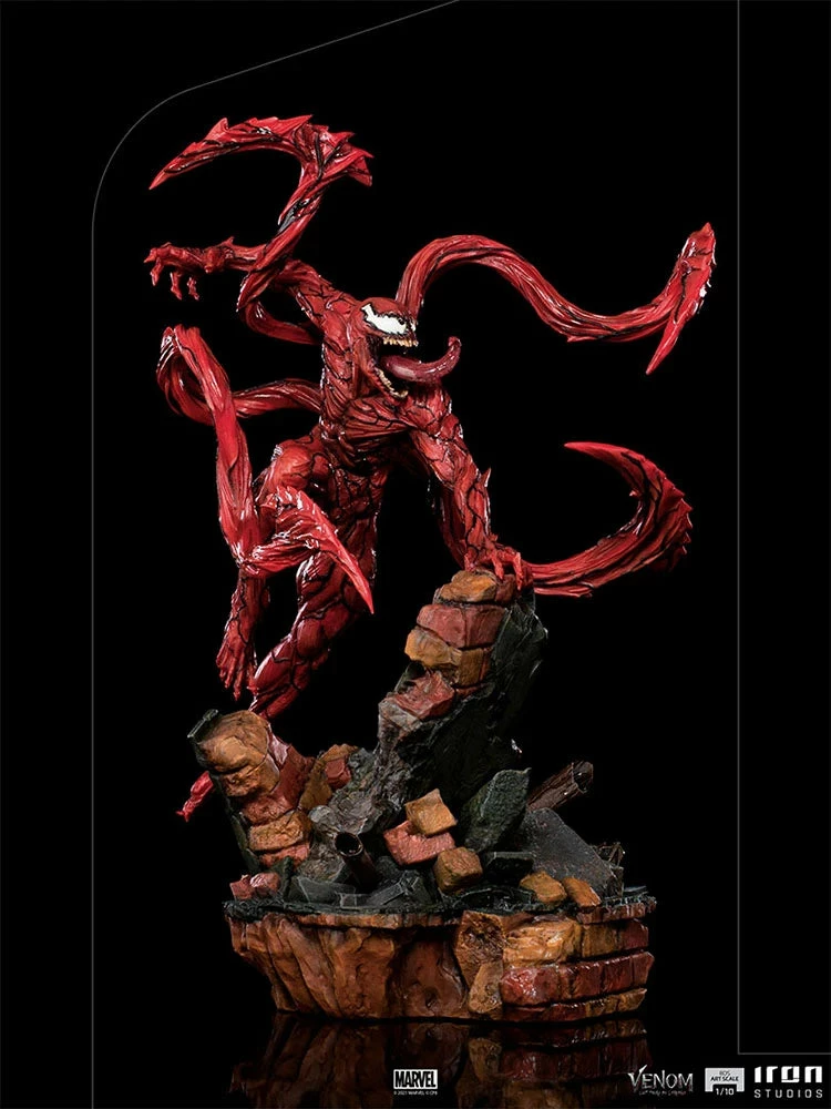 Iron Studios Venom Let There Be Carnage 1/10 Art Scale Limited Edition Carnage Statue - Image 8