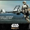 Hot Toys Star Wars The Mandalorian 1/6 Scout Trooper And Speeder Bike