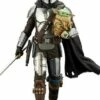 Kotobukiya The Mandalorian ARTFX Statue - The Mandalorian & Grogu With Beskar Staff