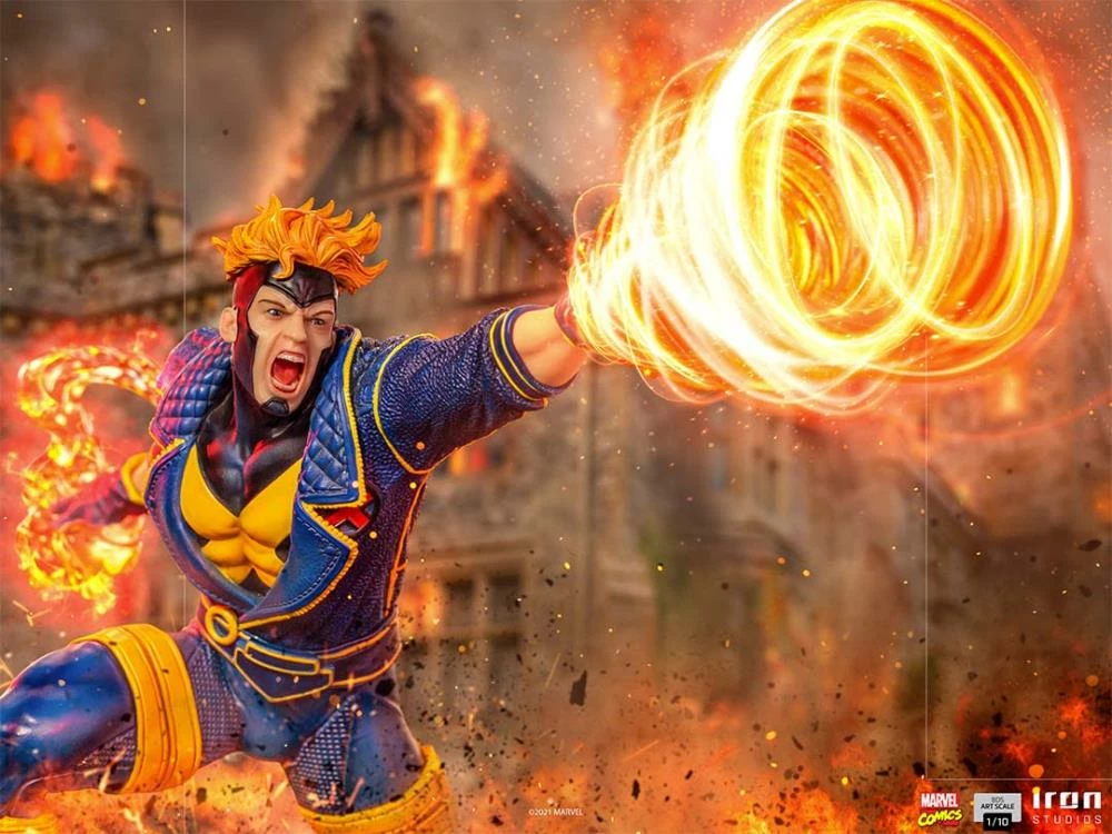 Iron Studios X-Men Battle Diorama 1/10 Art Scale Limited Edition Havok Statue - Image 4