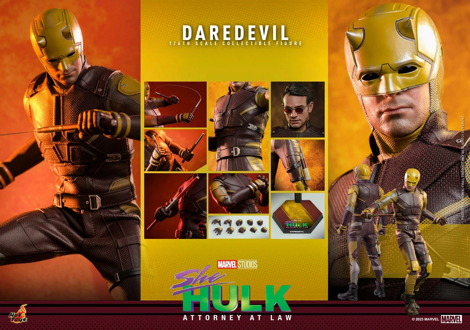 Hot Toys 1/6th Scale Marvel Daredevil Action Figure - Image 2