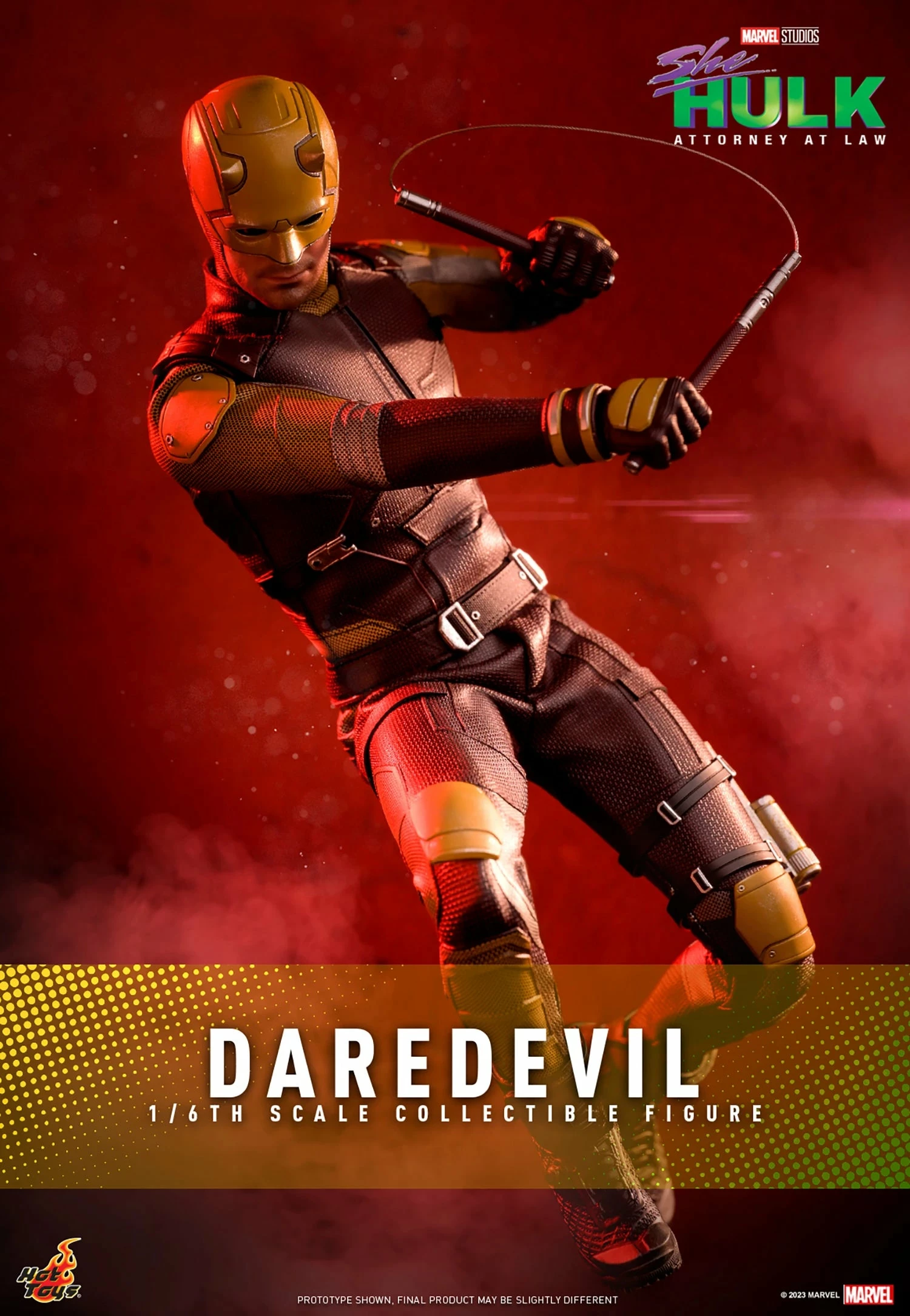 Hot Toys 1/6th Scale Marvel Daredevil Action Figure - Image 12