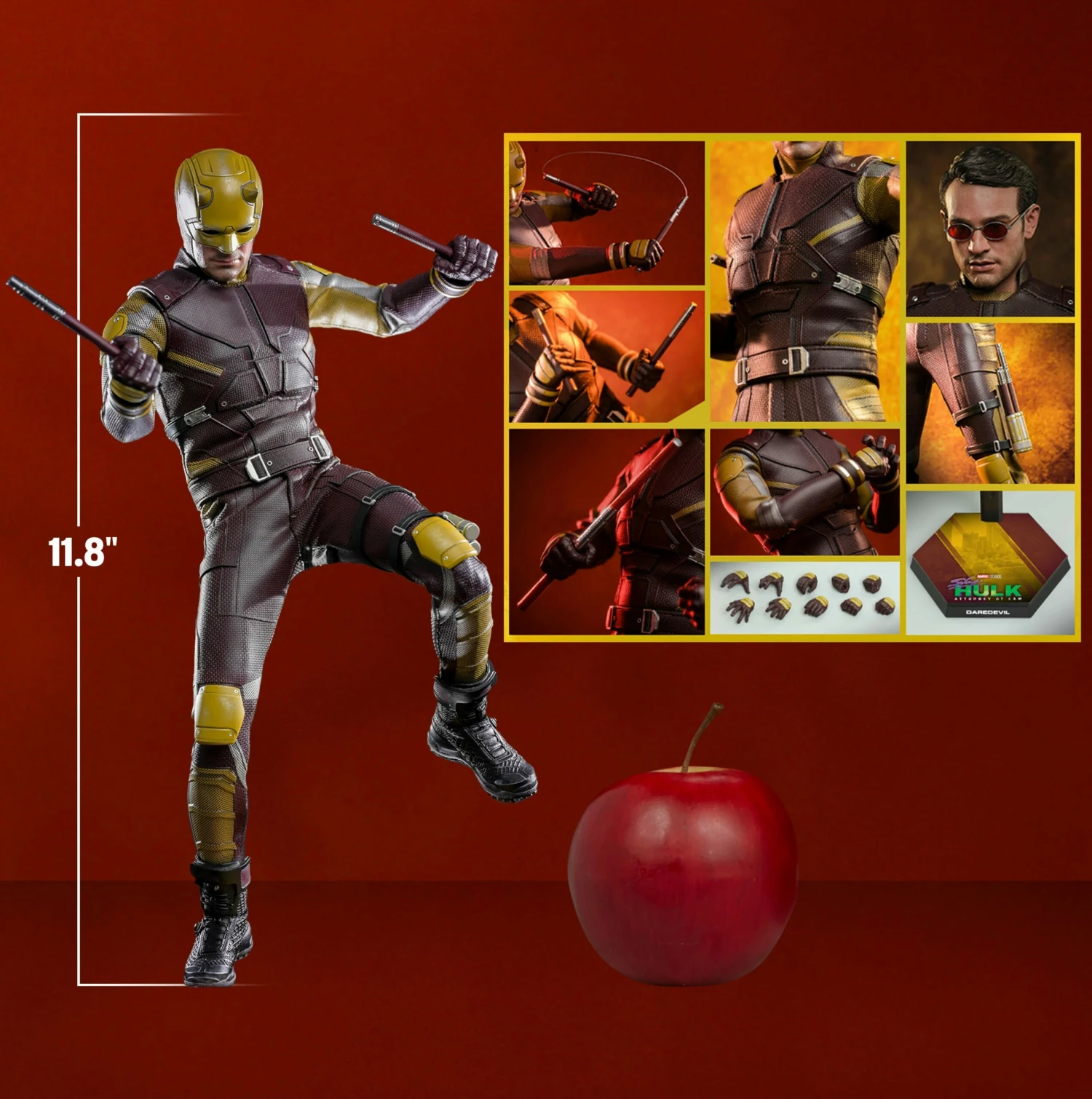 Hot Toys 1/6th Scale Marvel Daredevil Action Figure - Image 6