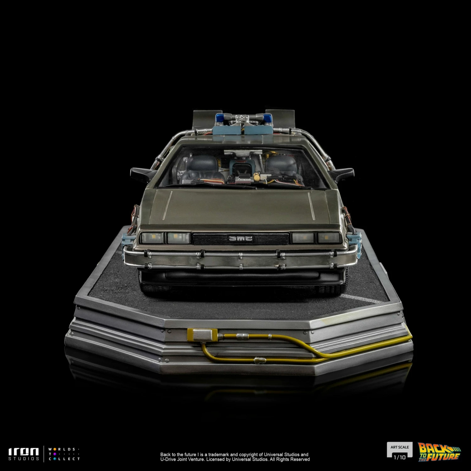 Iron Studios Back To The Future DeLorean 1/10 Art Scale Limited Edition Statue - Image 10
