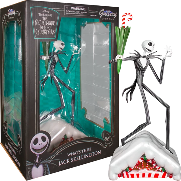 Diamond Select Nightmare Before Christmas Gallery PVC Statue - What Is This Jack - Image 2