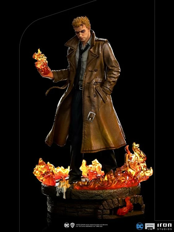 Iron Studios DC Comics 1/10 Deluxe Art Scale Limited Edition Constantine Statue - Image 5