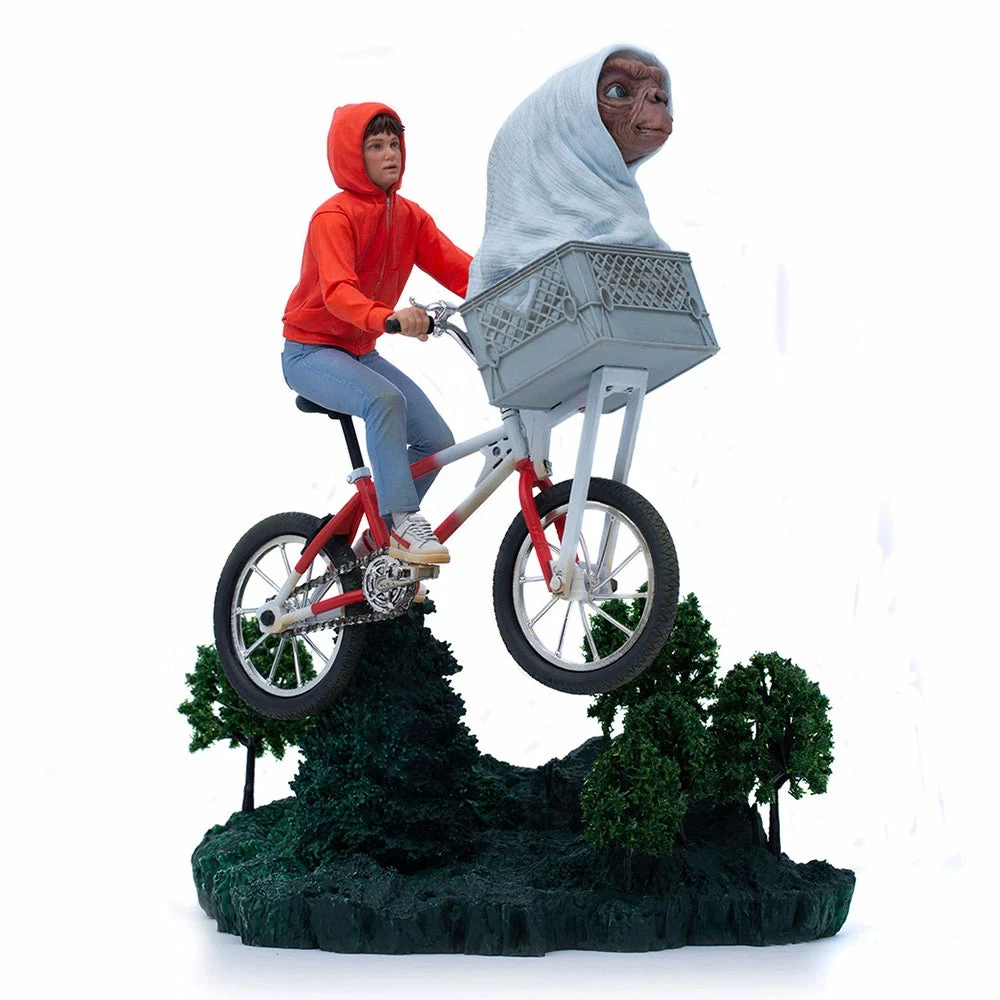 Iron Studios E.T. The Extra-Terrestrial E.T. & Elliot 1/10 Art Scale Limited Edition Statue - Image 4
