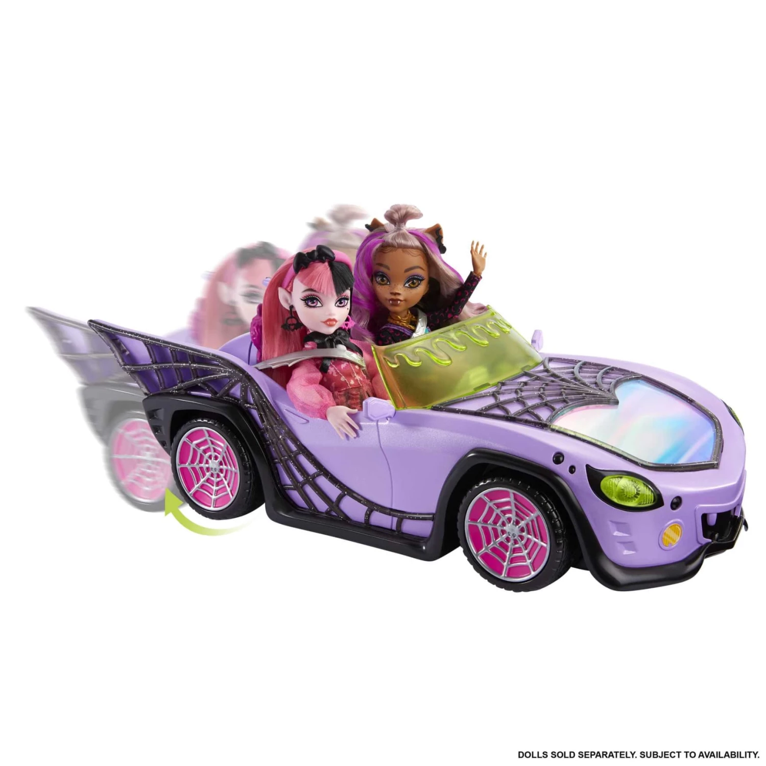 Monster High Ghoul Mobile With Pet And Cooler Accessories - Image 6