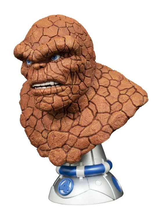 Marvel Legends Thing 1/2 Scale Limited Edition Bust - Image 6