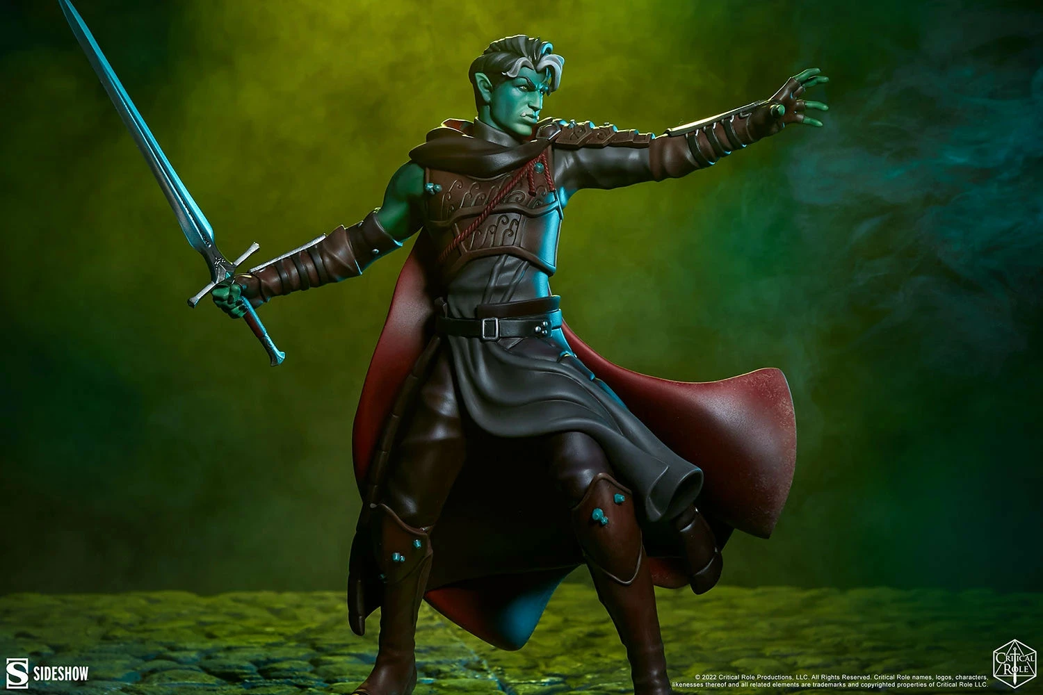 Official Sideshow Collectibles Critical Role Fjord Mighty Nein Statue - Image 2