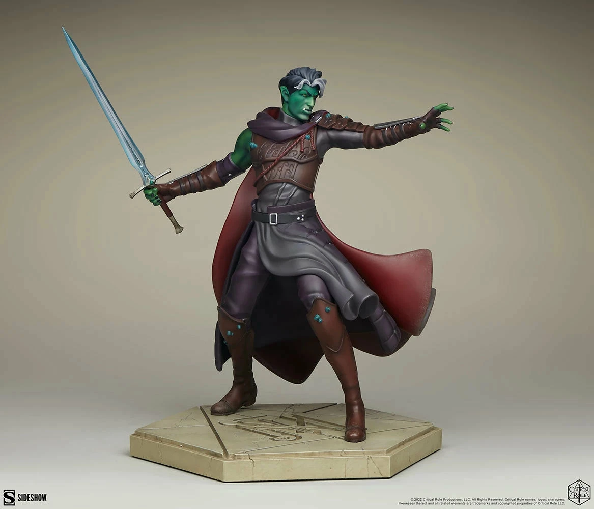 Official Sideshow Collectibles Critical Role Fjord Mighty Nein Statue - Image 7