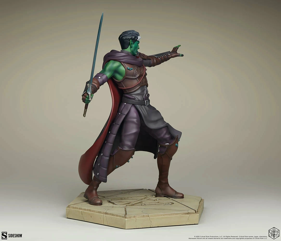 Official Sideshow Collectibles Critical Role Fjord Mighty Nein Statue - Image 8