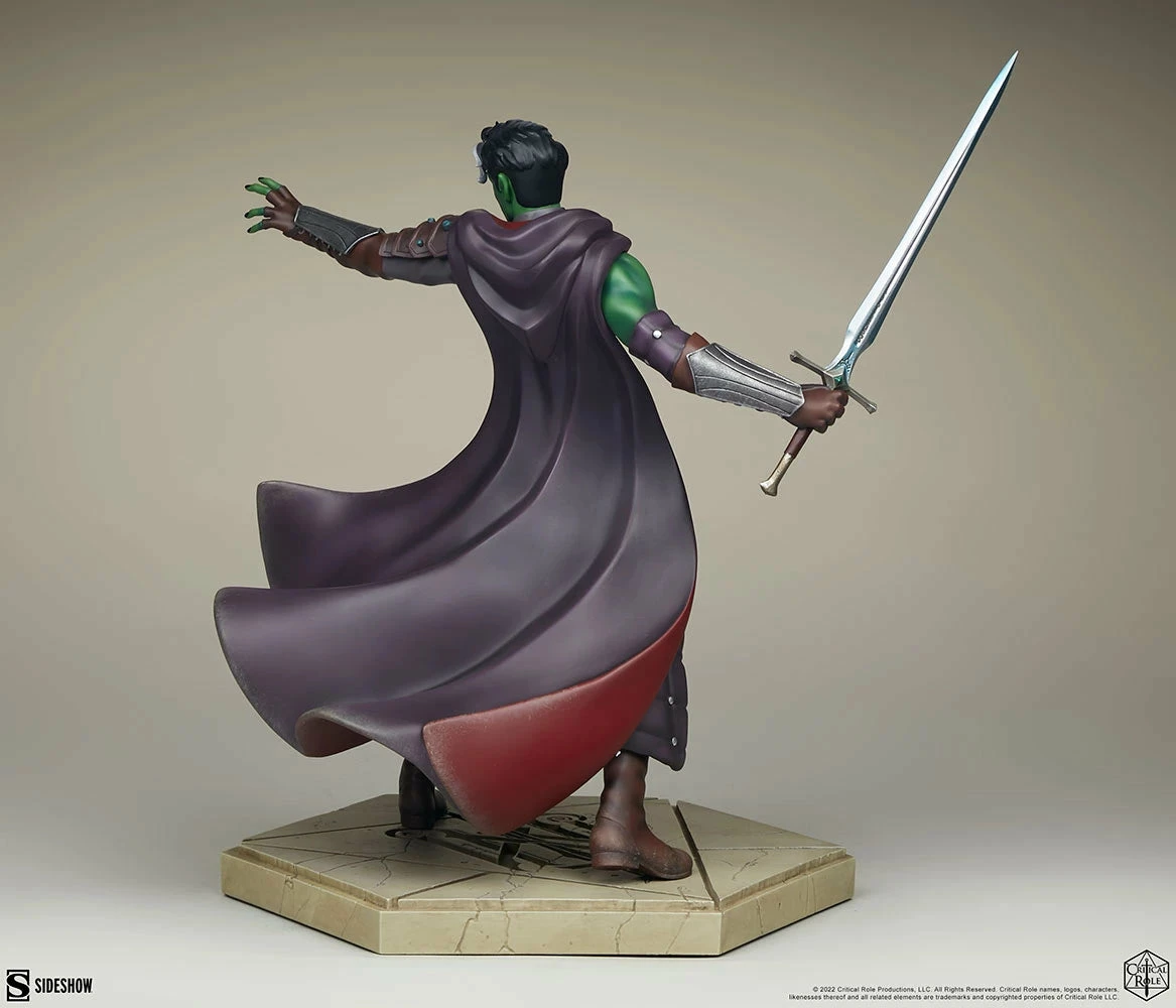 Official Sideshow Collectibles Critical Role Fjord Mighty Nein Statue - Image 9