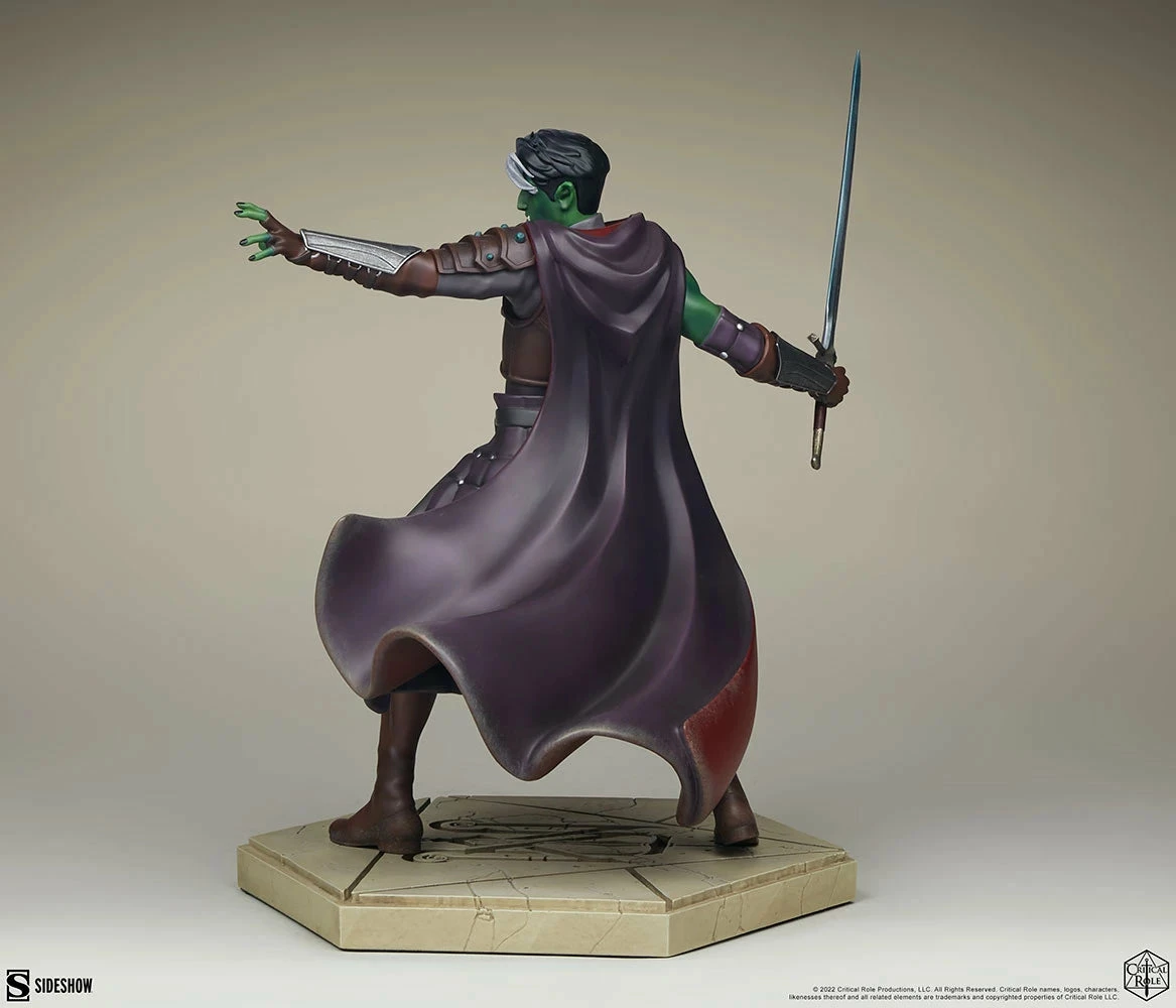 Official Sideshow Collectibles Critical Role Fjord Mighty Nein Statue - Image 13