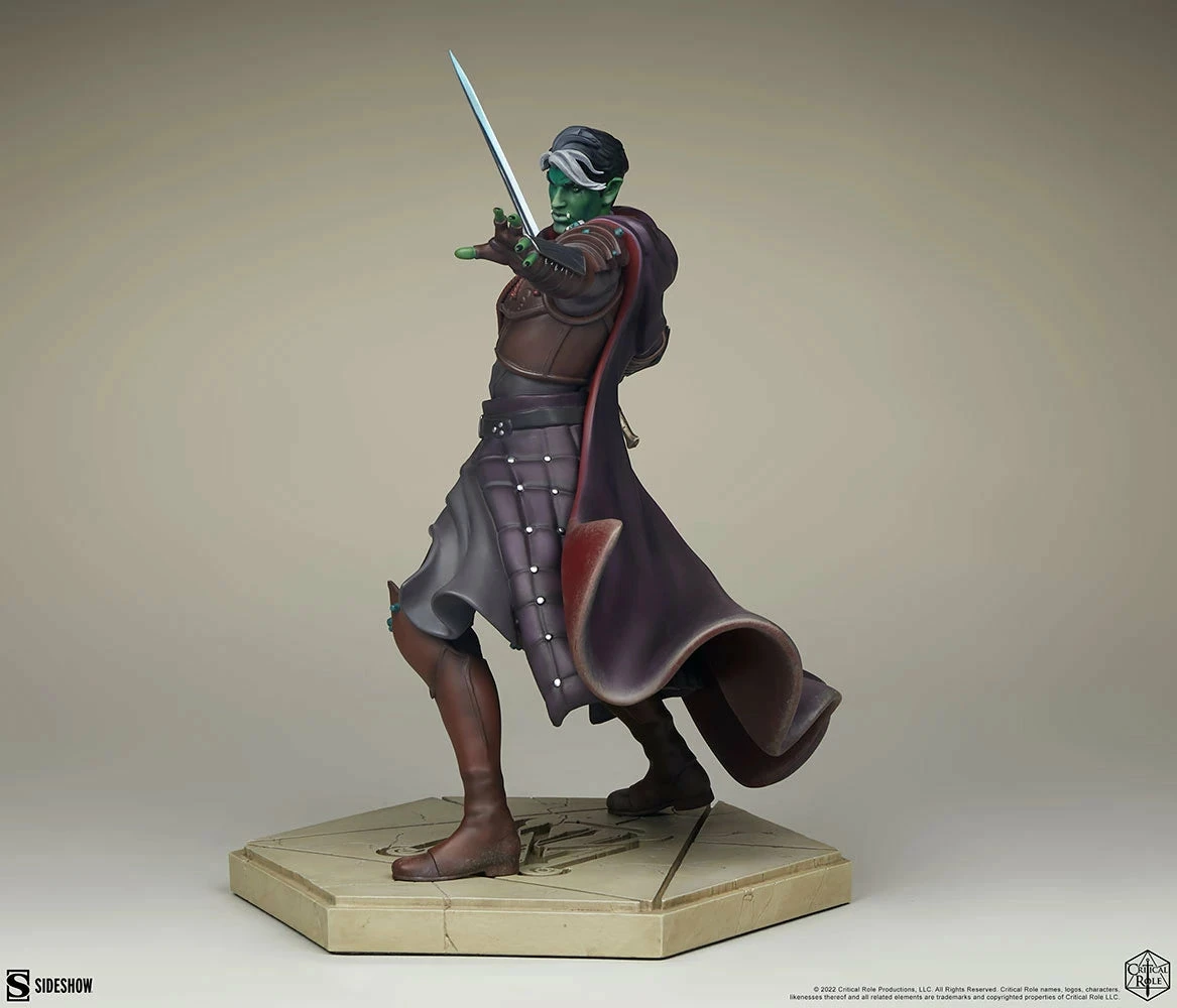 Official Sideshow Collectibles Critical Role Fjord Mighty Nein Statue - Image 10