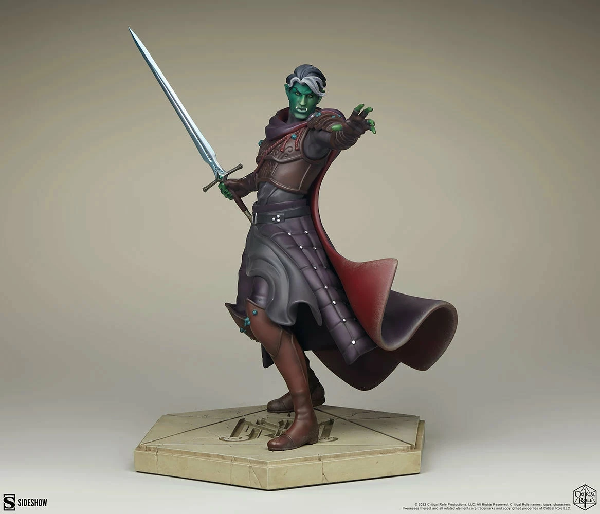 Official Sideshow Collectibles Critical Role Fjord Mighty Nein Statue - Image 14