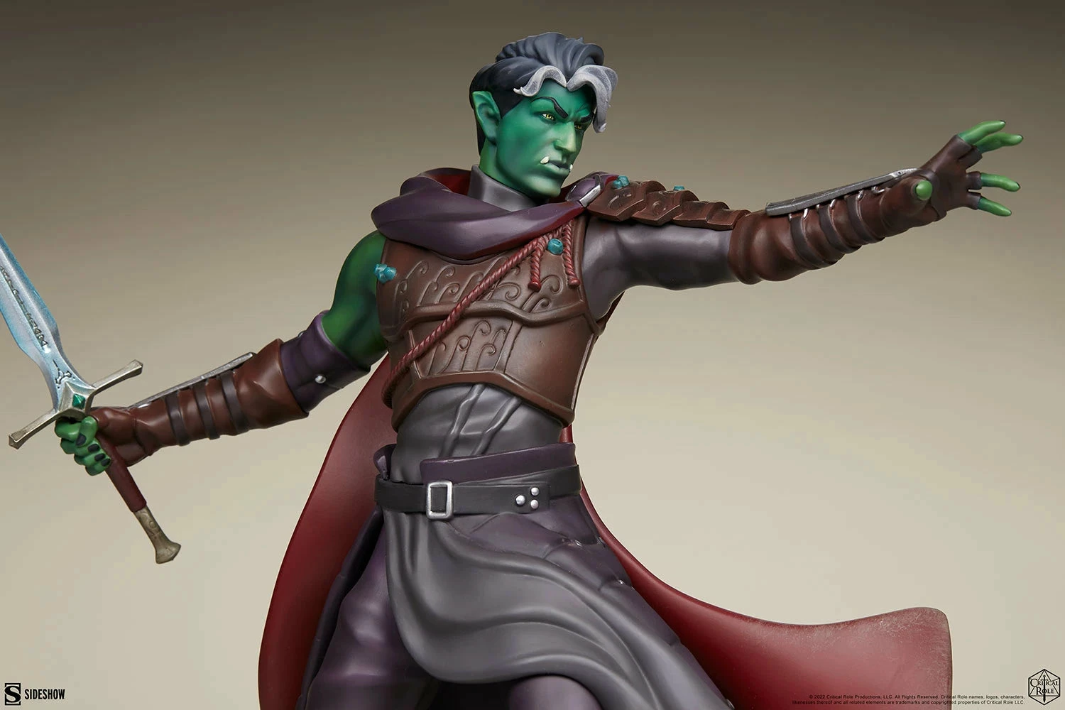 Official Sideshow Collectibles Critical Role Fjord Mighty Nein Statue - Image 11