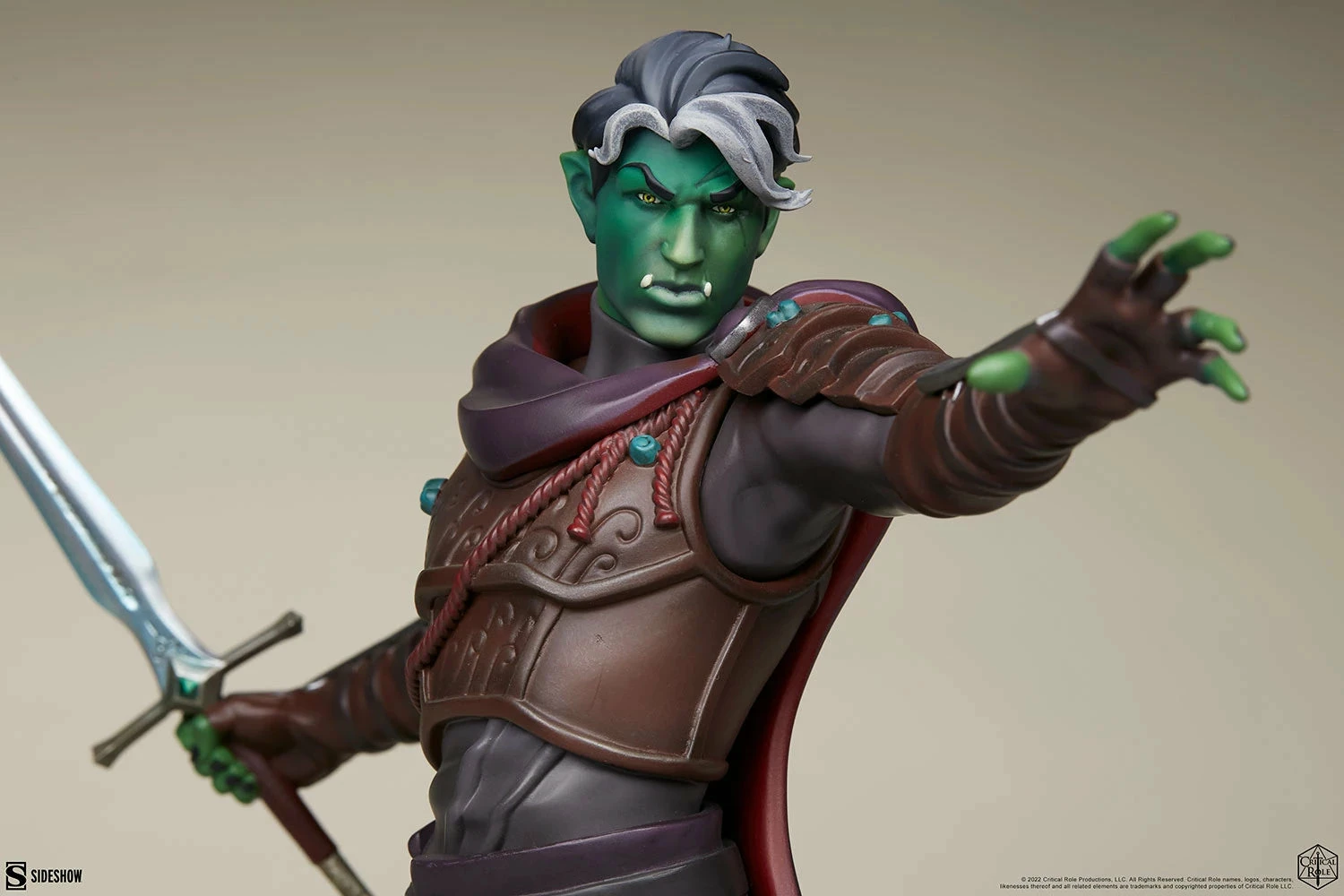 Official Sideshow Collectibles Critical Role Fjord Mighty Nein Statue - Image 15